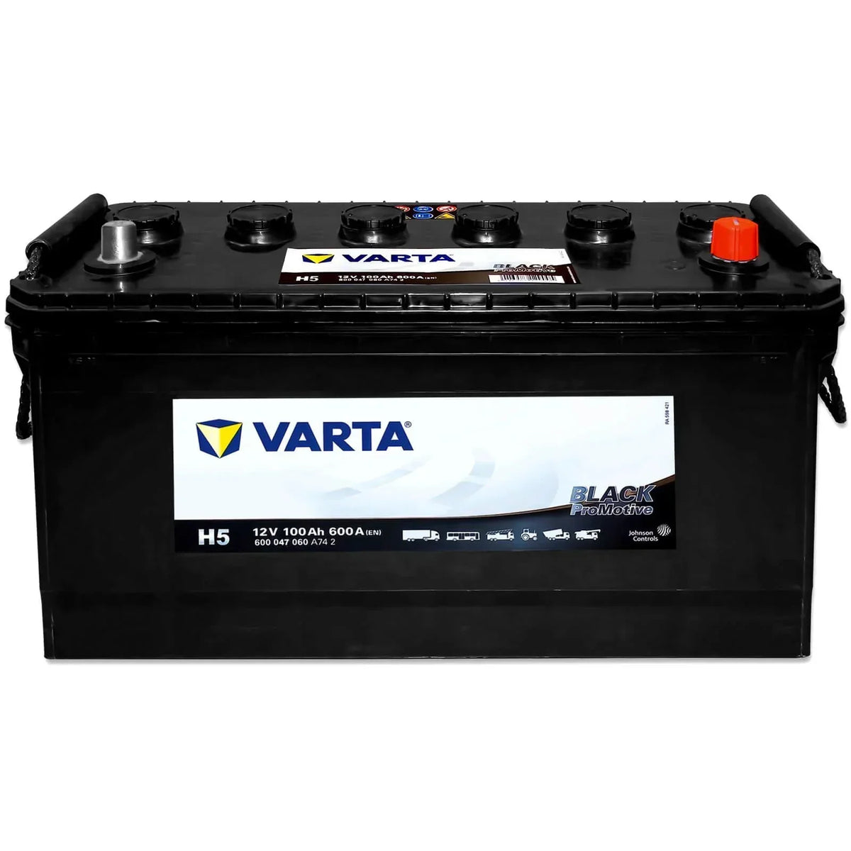 Nutzfahrzeugbatterie Varta Black Promotive H5 12V 100Ah 600047060A742 Front