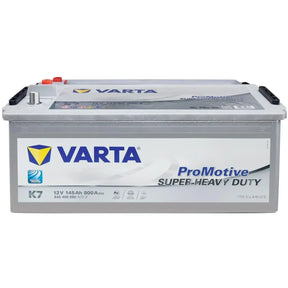 Nutzfahrzeugbatterie Varta Promotive Super Heavy Duty K7 12V 145Ah 645400080A722 Front