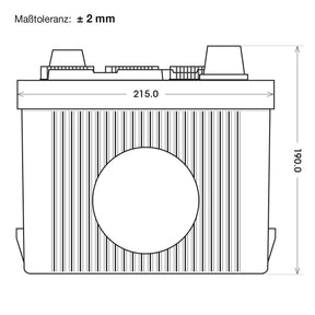 BIG Oldtimer 07715 6V 77Ah 360A/EN gefüllt Autobatterie