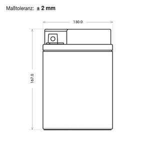 GreenMax GEL 53034 12V 35Ah 440A/EN Rasentraktor Batterie