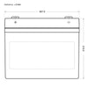 BIG E-Drive AGM 12V 100Ah Traktionsbatterie