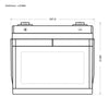 BIG E-Drive GEL 12V 135Ah Traktionsbatterie
