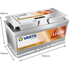 Varta Professional LI-ION LL150LT 12,8V 150Ah Versorgerbatterie mit Zellheizfunktion