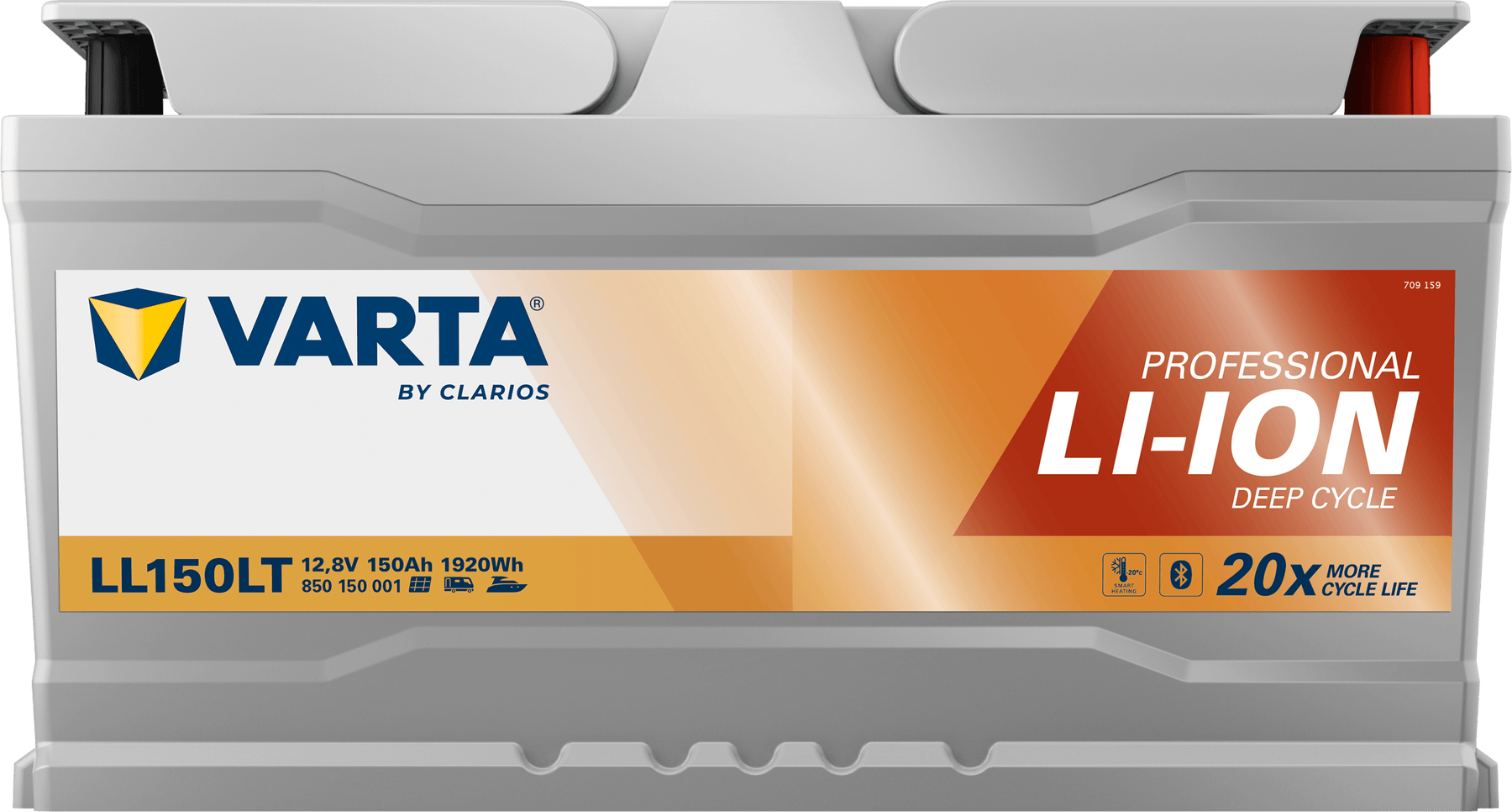 Varta Professional LI-ION LL150LT 12,8V 150Ah Versorgerbatterie mit Zellheizfunktion