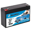 Kinder Elektrofahrzeug Batterie BLUEMAX KidsCar AGM 6V 12Ah Seite links