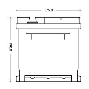 Adler Sunrise AGM 12V 120Ah C100 Versorgerbatterie