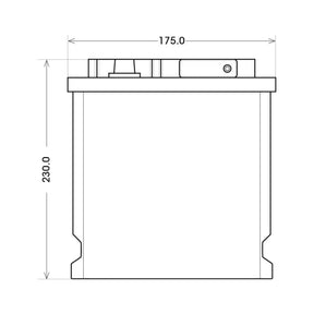 Adler Sunrise AGM 12V 125Ah C100 Versorgerbatterie