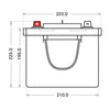 BIG Professional EFB 12V 260Ah C100 Versorgerbatterie