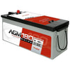 Versorgerbatterie Panther AGM 12V 180Ah Seite rechts