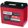 Traktionsbatterie Panther Tracline GEL 12V 135Ah Seite rechts